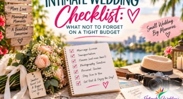 Intimate Wedding Checklist: What Not to Forget on a Tight Budget
